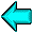 left pointing arrow
